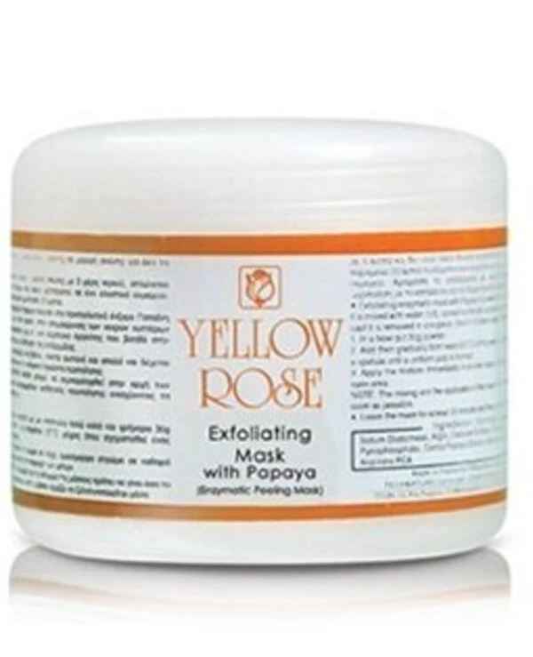 Yellow Rose - Альгинатная отшелушивающая маска с папайей для всех типов кожи Exfoliating Mask With Papaya 150 мл