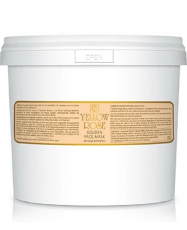 Yellow Rose Альгинатная маска с золотом | Golden Line Face Powder Mask фото, цена, купить