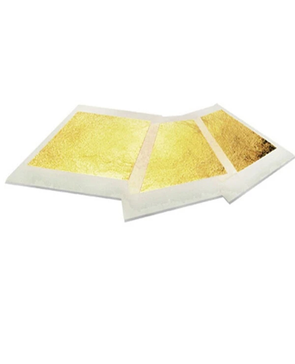 Yellow Rose - Золотая маска для лица (листы 11х11 см) Golden Line Face Mask Gold Foil 12 шт