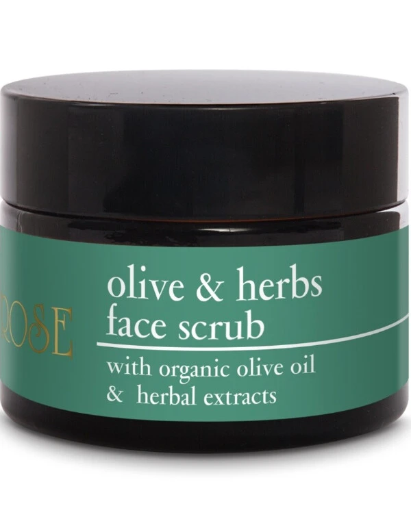 Yellow Rose - Скраб для лица с органическим маслом оливы Olive & Herbs Scrub 50 мл