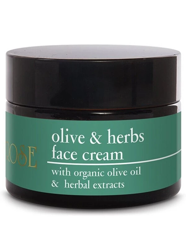 Yellow Rose Moisturizing and nourishing face cream with organic olive leaf oil | Moisturizing and nourishing face cream with organic olive leaf oil