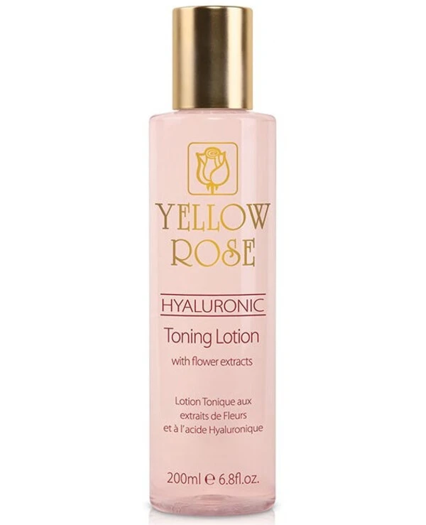 Yellow Rose Тонизирующий лосьон с гиалуроновой кислотой и цветочными экстрактами | Hyaluronic Toning Lotion фото, цена, купить