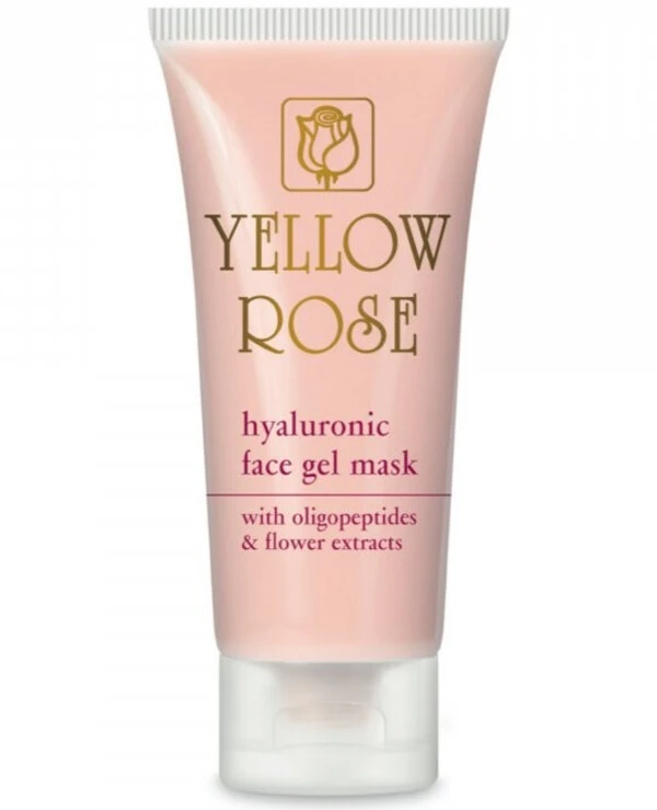 Yellow Rose - Гель-маска для лица с гиалуроновой кислотой Hyaluronic Face Gel Mask 50 мл