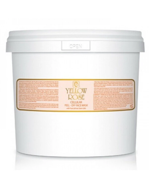 Yellow Rose Alginate mask with stem cells and fruit extracts | Alginate mask with stem cells and fruit extracts