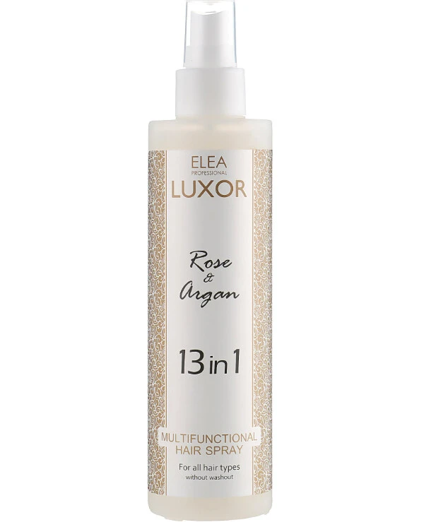 Elea Professional - Спрей 13в1 для волос мультифункциональный Luxor Rose & Argan 13in1 Hair Spray 240 мл