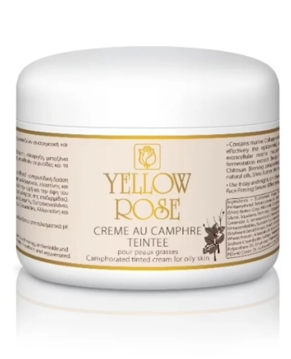 Yellow Rose Тональный камфорный крем | Crème au Camphre Teintee 250