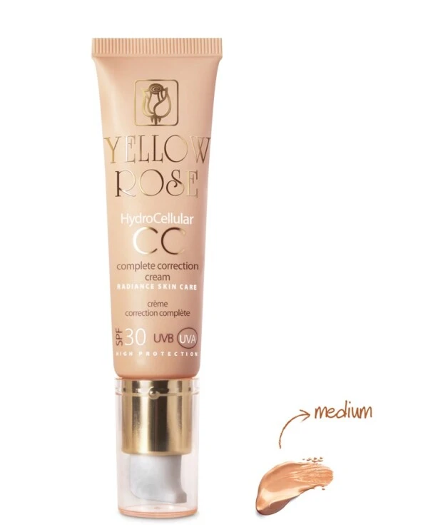 Yellow Rose - Антивозрастной тонирующий крем SPF-30 Hydro-Cellular CC cream SPF 30 medium 30 мл, Medium