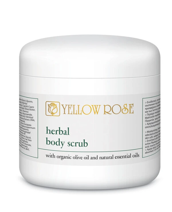 Yellow Rose Gel body scrub | herbal_body_scrub_500ml