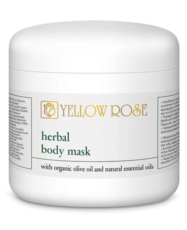 Yellow Rose - Питательная и увлажняющая крем-маска для тела Herbal Body Mask 500 мл