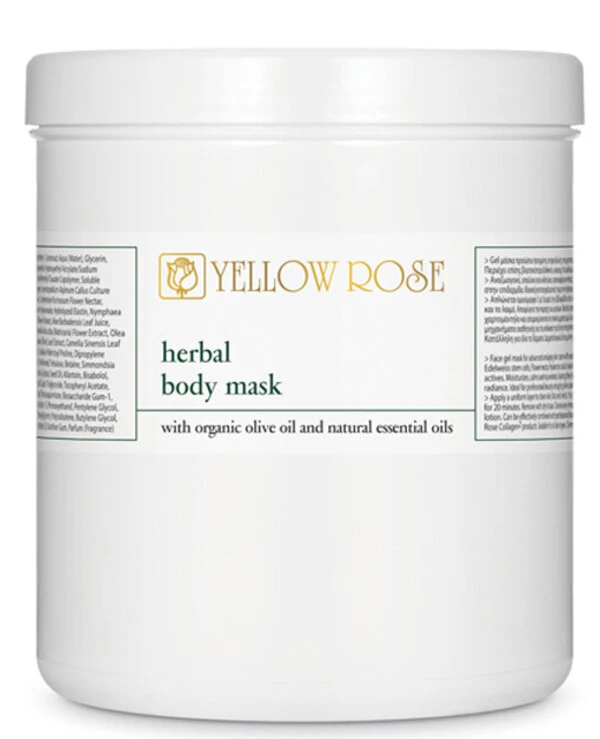 Yellow Rose Nourishing and Moisturizing Body Cream Mask | herbal_body_mask_1000ml
