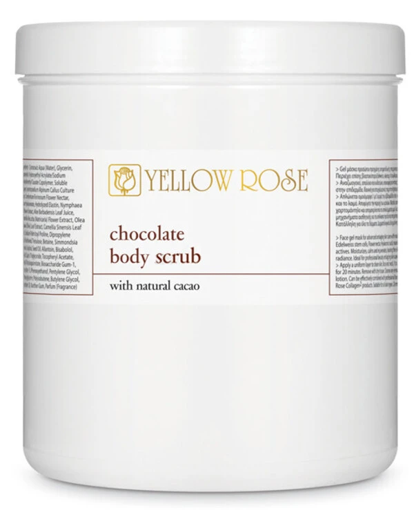 Yellow Rose Chocolate Body Scrub | CHOCO-BODY-SCRUB-1000ml