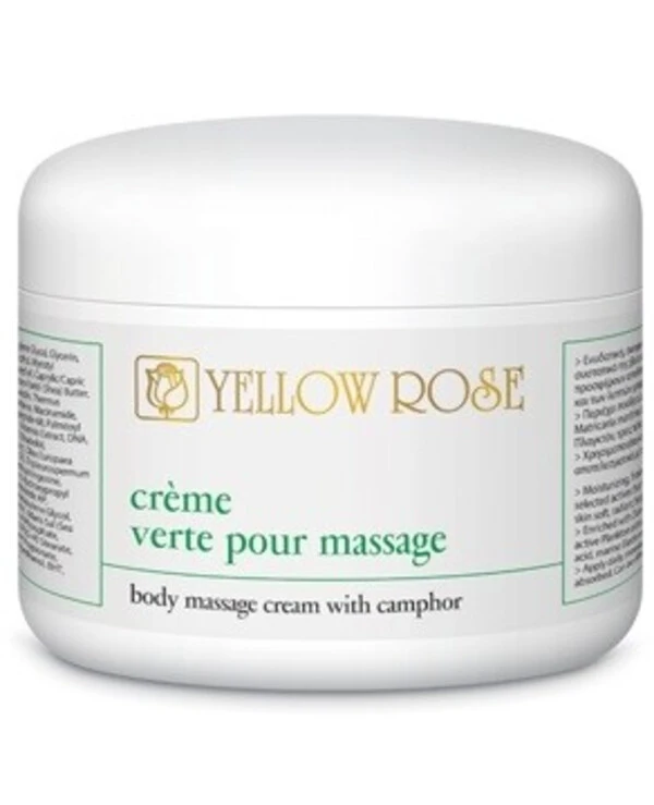 Yellow Rose Камфорный крем для массажа | Crème verte pour massage фото, цена, купить