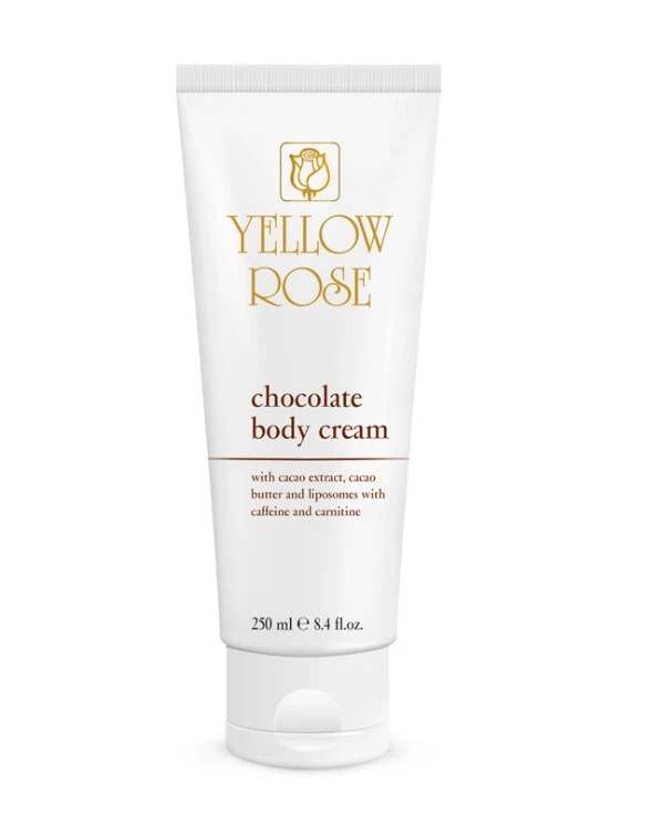Yellow Rose - Шоколадный тонизирующий массажный крем для тела Chocolate body cream 250 мл