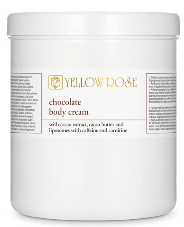 Yellow Rose Шоколадный тонизирующий массажный крем для тела | chocolate-body-cream_1000ml