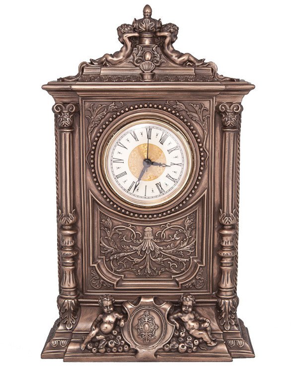 Veronese - Watch "Angel" (32 cm)  Bronze