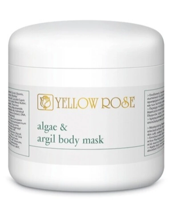 Yellow Rose - Маска для тела с зелёной глиной и водорослями Algae & Argil body mask 500 мл