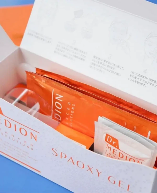 Dr.Medion Carboxytherapy kit for 3 treatments | SPA OXY CO2 gel mask 3шт