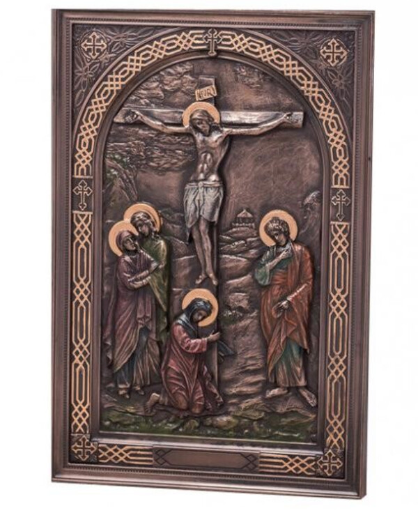 Veronese - Painting "Crucifixion of Jesus" (15 * 23 cm) 76555A4  