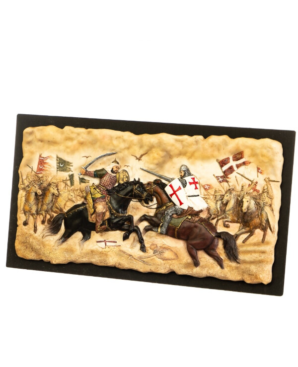 Veronese - Panel Horseman (23x42 cm)  