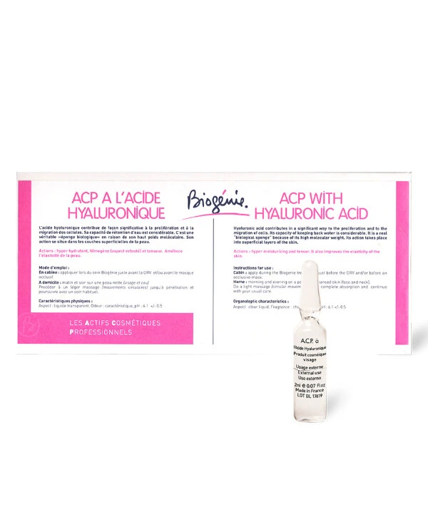 Biogenie Ампулы с гиалуроновой кислотой | A.C.P. Acide Hyaluronique фото, цена, купить