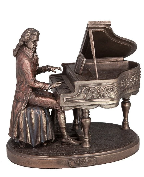 Veronese - Figurine "Wolfgang Amadeus Mozart" (20 cm) 75168A4  Bronze