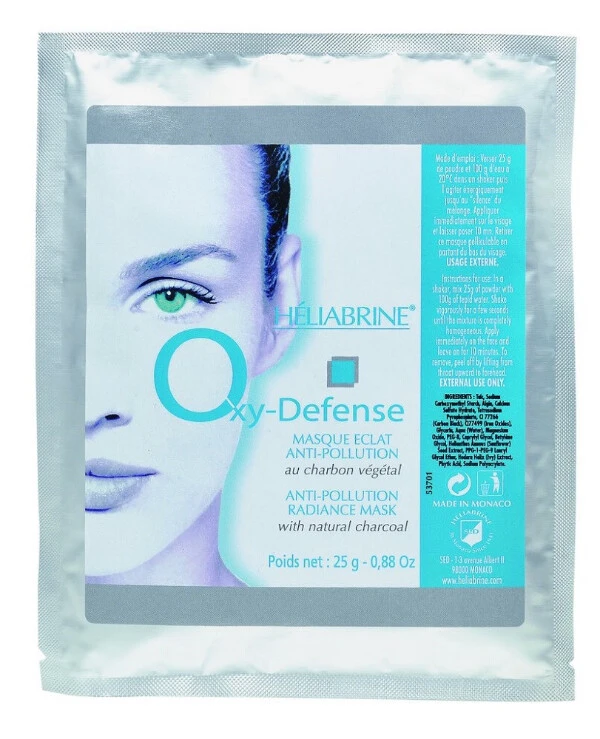 Heliabrine - Alginate mask detox "Skin Radiance" Oxy Defense Anti Pollution Radiance Mask 25 g