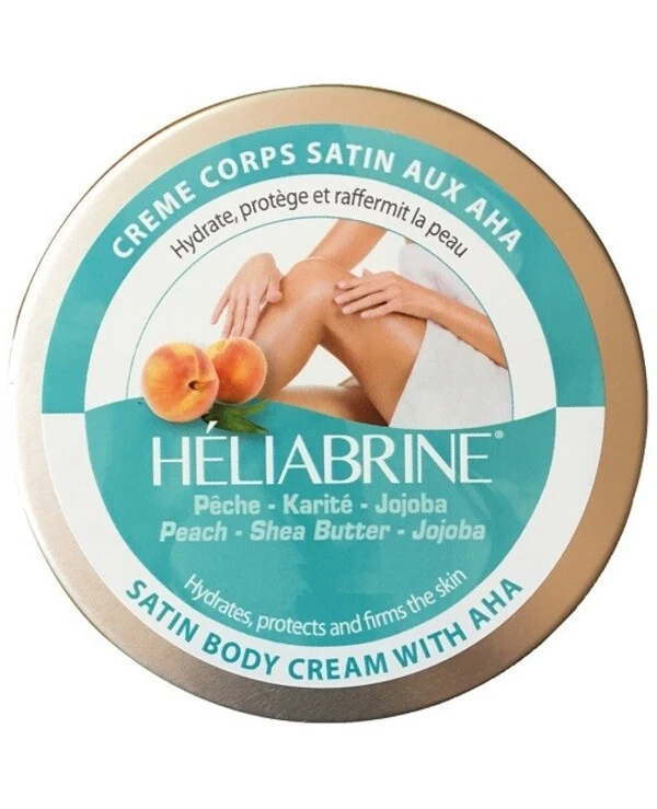 Heliabrine Подтягивающий крем для тела с экстрактом персика и каротином | Satin Body Cream фото, цена, купить