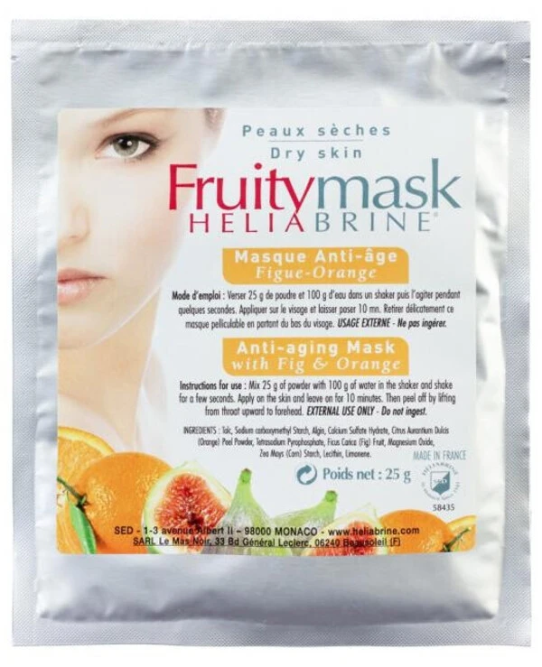 Heliabrine - Омолаживающая маска Инжир-Апельсин для сухой, зрелой кожи Anti-ageing Mask with Fig & Orange 25 г