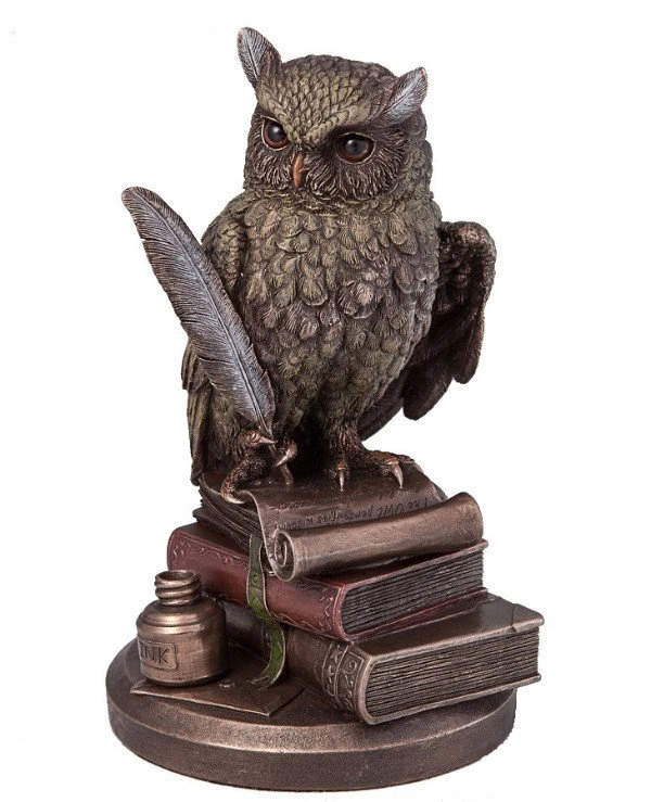 Veronese - Figurine "Owl" (23 cm)  Bronze