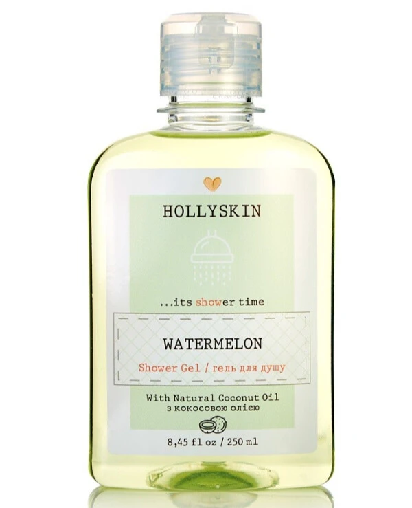 Hollyskin - Natural shower gel with the scent of watermelon Shower Gel Watermelon 250ml