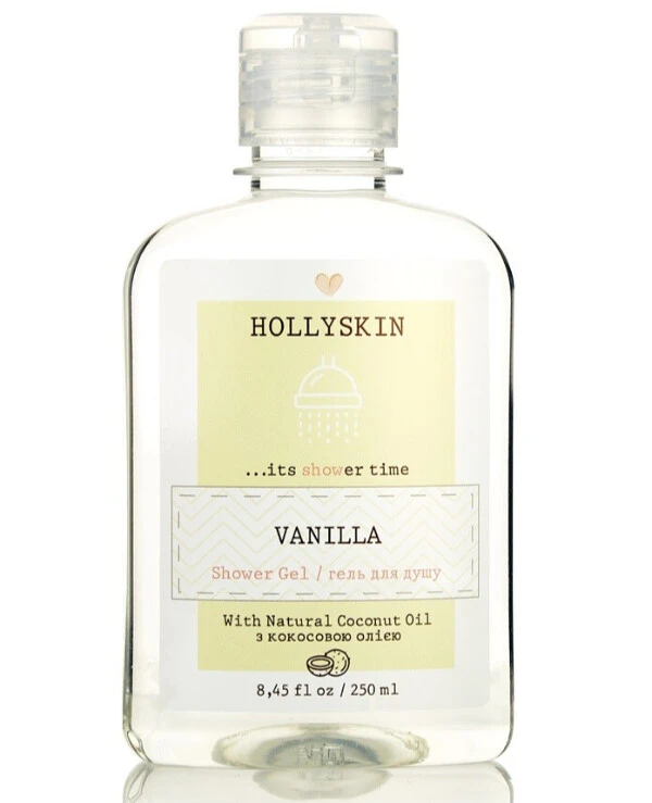 Hollyskin - Natural vanilla scented shower gel Shower Vanilla 250ml