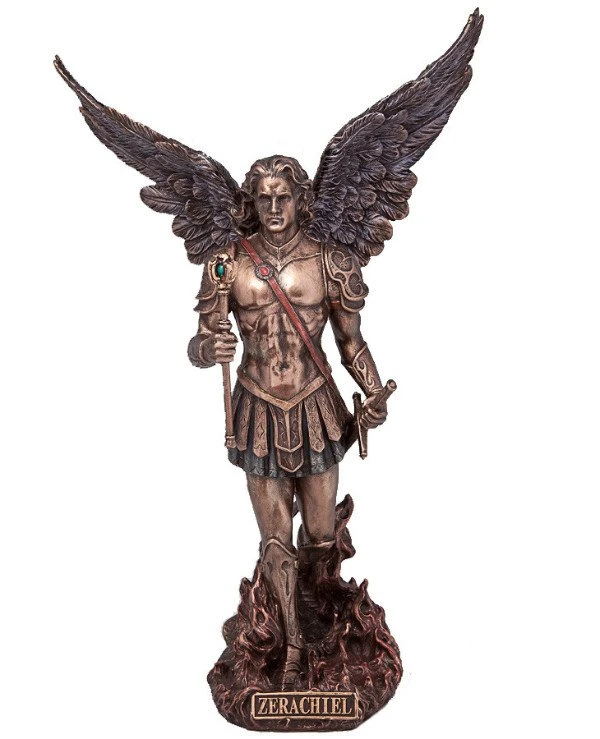 Veronese - Figurine "Archangel Zerachiel" (33 cm)  Bronze