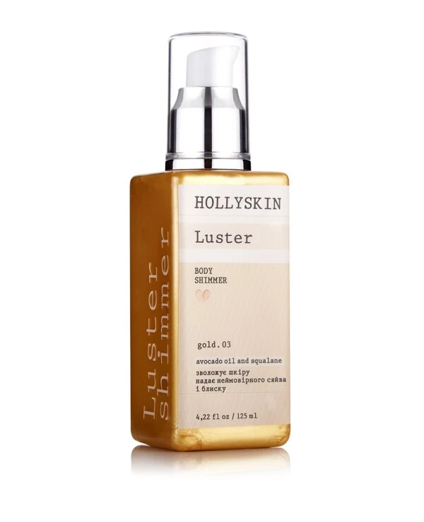 Hollyskin Шиммер для тела gold | Luster Body Shimmer фото, цена, купить