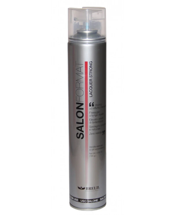 Brelil Professional - Лак для волос сильной фиксации Salon Format Fixing Spray Strong 500 мл