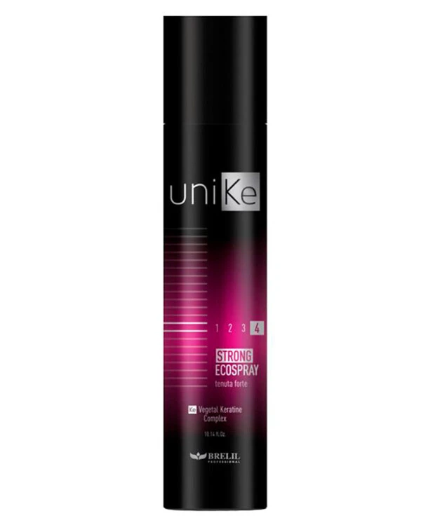 Brelil Professional - Экоспрей без газа сильной фиксации Unike Strong EcoSpray 300 мл