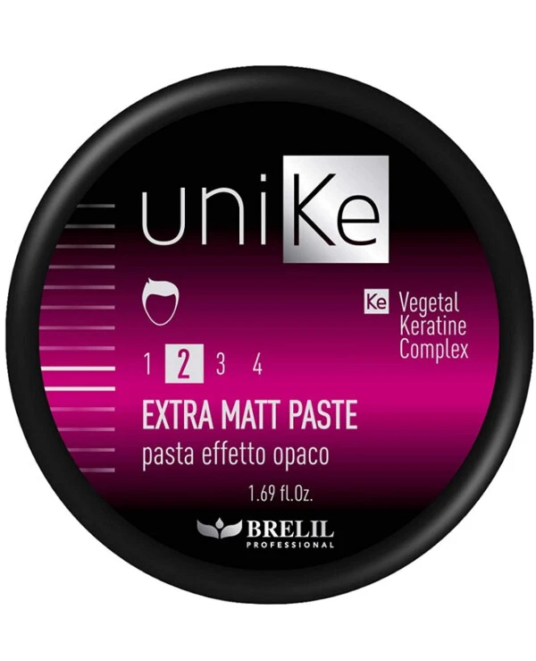 Brelil Professional - Паста для укладки волос с матирующим эффектом UniKe Styling Extra Matt Paste 50 мл