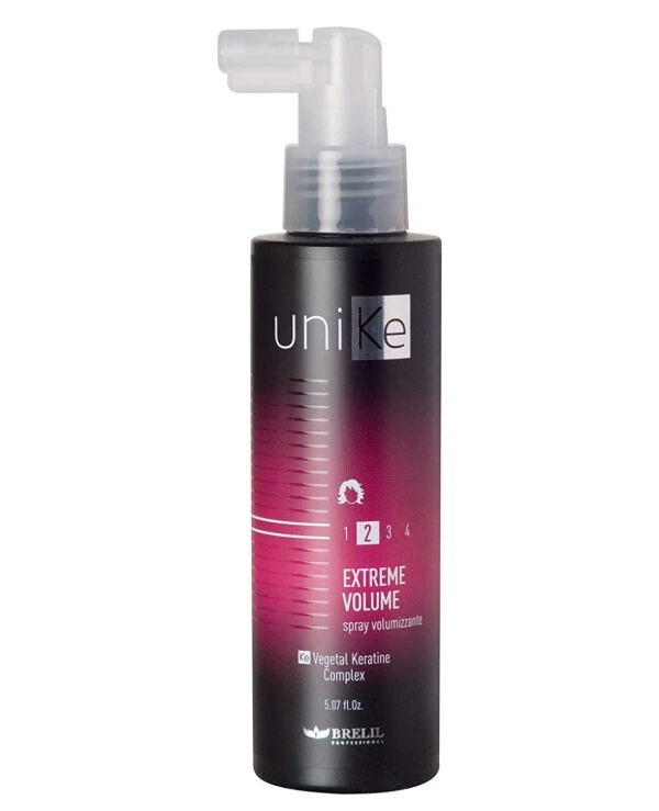 Brelil Professional - Спрей для придания экстремального объема без газа UniKe Extreme Volume Spray 150 мл