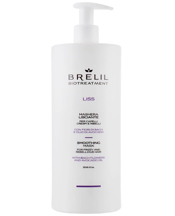 Brelil Professional Маска для волос разглаживающая | Biotreatment Liss Mask фото, цена, купить
