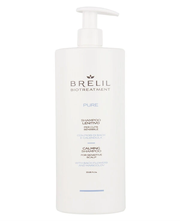 Brelil Professional Шампунь деликатный восстанавливающий для чувствительной кожи головы | Biotreatment Pure For Sensitive Sculp Shampoo фото, цена, купить