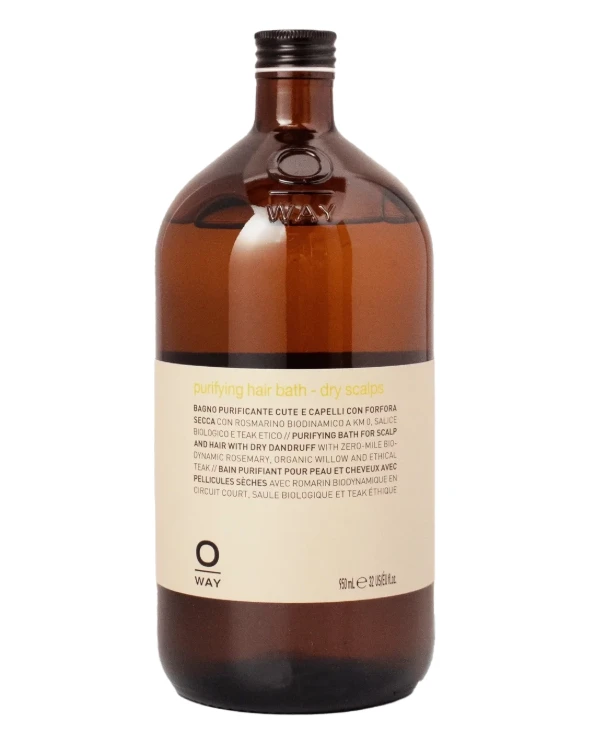 OWAY Rolland Шампунь от перхоти для сухой кожи головы | Purifying Hair Bath for Dry Scalps (950ml)