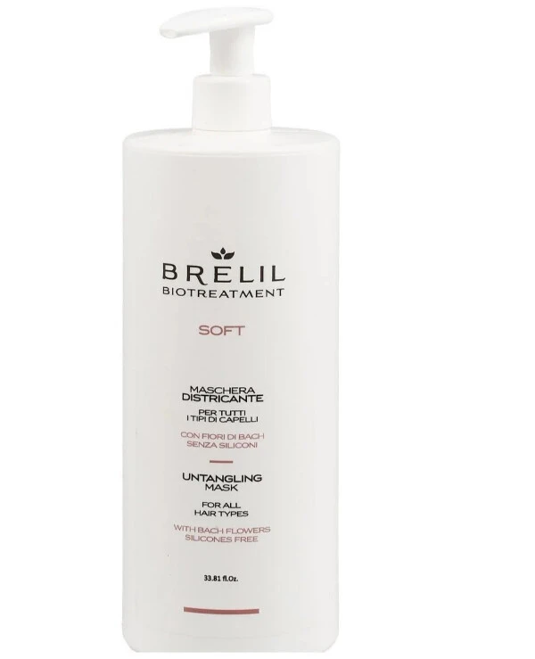 Brelil Professional Маска для непослушных волос без силиконов | Biotreatment Soft Mask фото, цена, купить