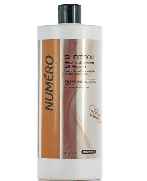 Brelil Professional Шампунь для волос восстанавливающий с экстрактом овса | Numero Total Repair Shampoo фото, цена, купить