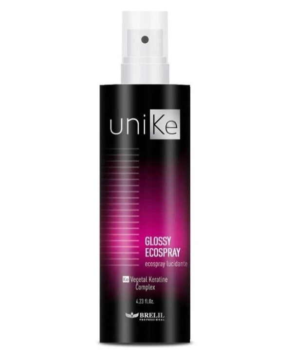 Brelil Professional - Экоспрей без газа для придания волосам блеска Unike Glossy EcoSpray 150 мл