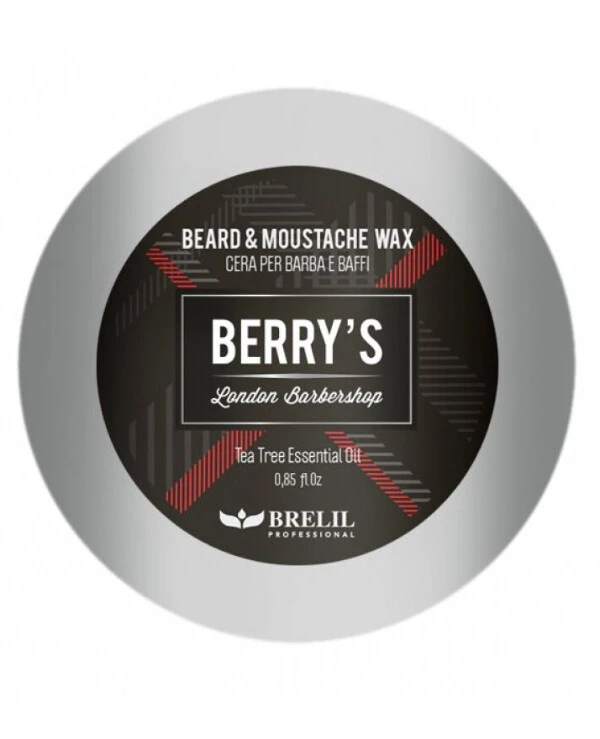 Brelil Professional - Воск для укладки бороды Beard&Moustache Wax Berry's 25 мл