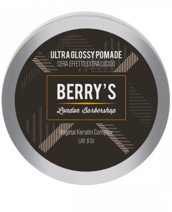 Brelil Professional - Помада для волос Ultra-Glossy Pomade Berry's 50 мл