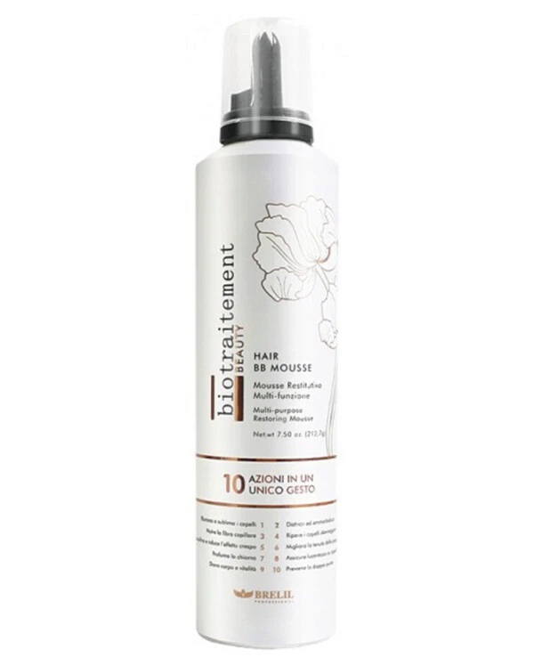 Brelil Professional - Многофункциональный мусс для волос Bio Traitement Beauty Hair BB Mousse 100 мл
