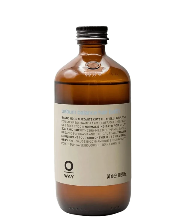 OWAY Rolland - Sebum balance Hair Bath Балансирующий антисеборейный шампунь для волос 240ml