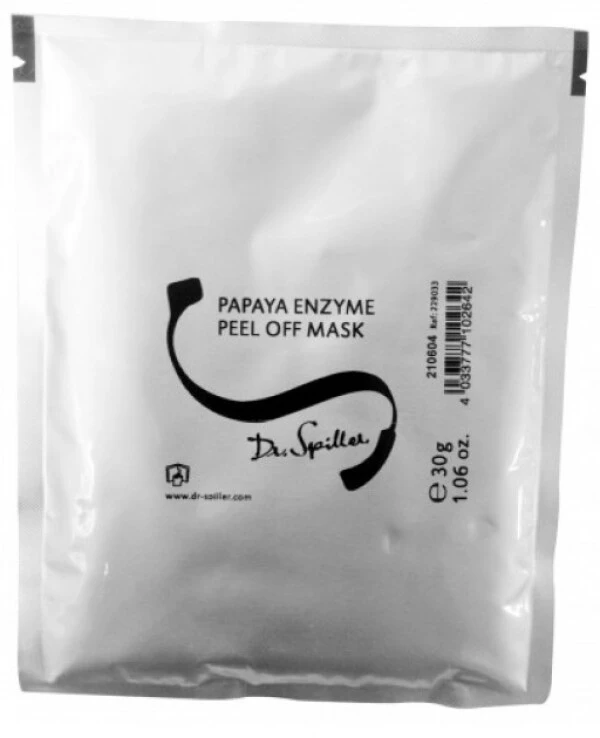 Dr. Spiller - Alginate peeling mask with papaya enzymes Professional Line Papaya Enzyme Peel Off Mask 30 g, 1pc