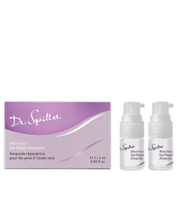 Dr. Spiller Восстанавливающий концентрат для кожи вокруг глаз с алоэ | Specific Line Aloe Vera Eye Repair Ampoules фото, цена, купить