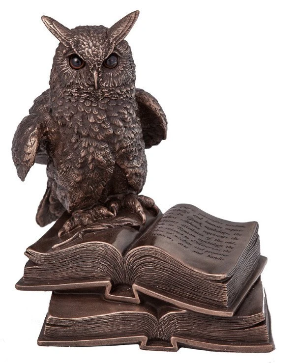 Veronese - Figurine "Owl" (17 cm)  Bronze